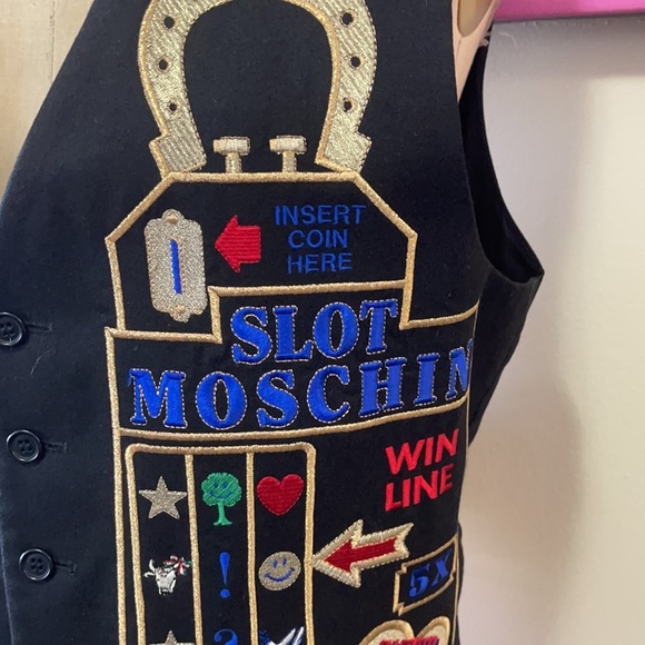 Moschino Cheap Chic Las Vegas Wool Vest - Picture 3 of 12